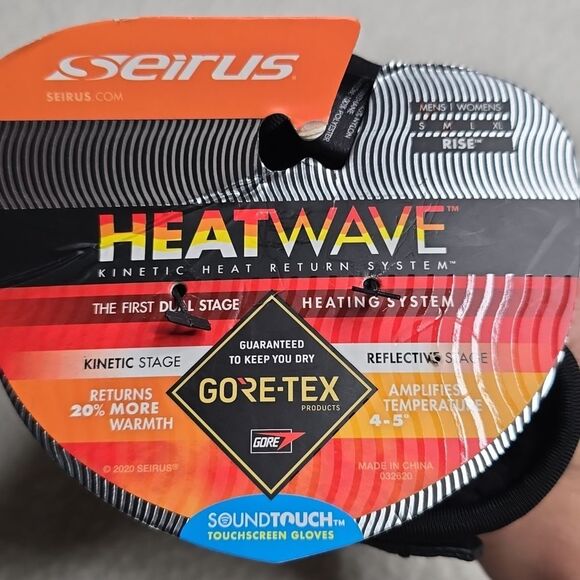 1338 NWT Seirus Gore-Tex Rise Gloves - Picture 4 of 10